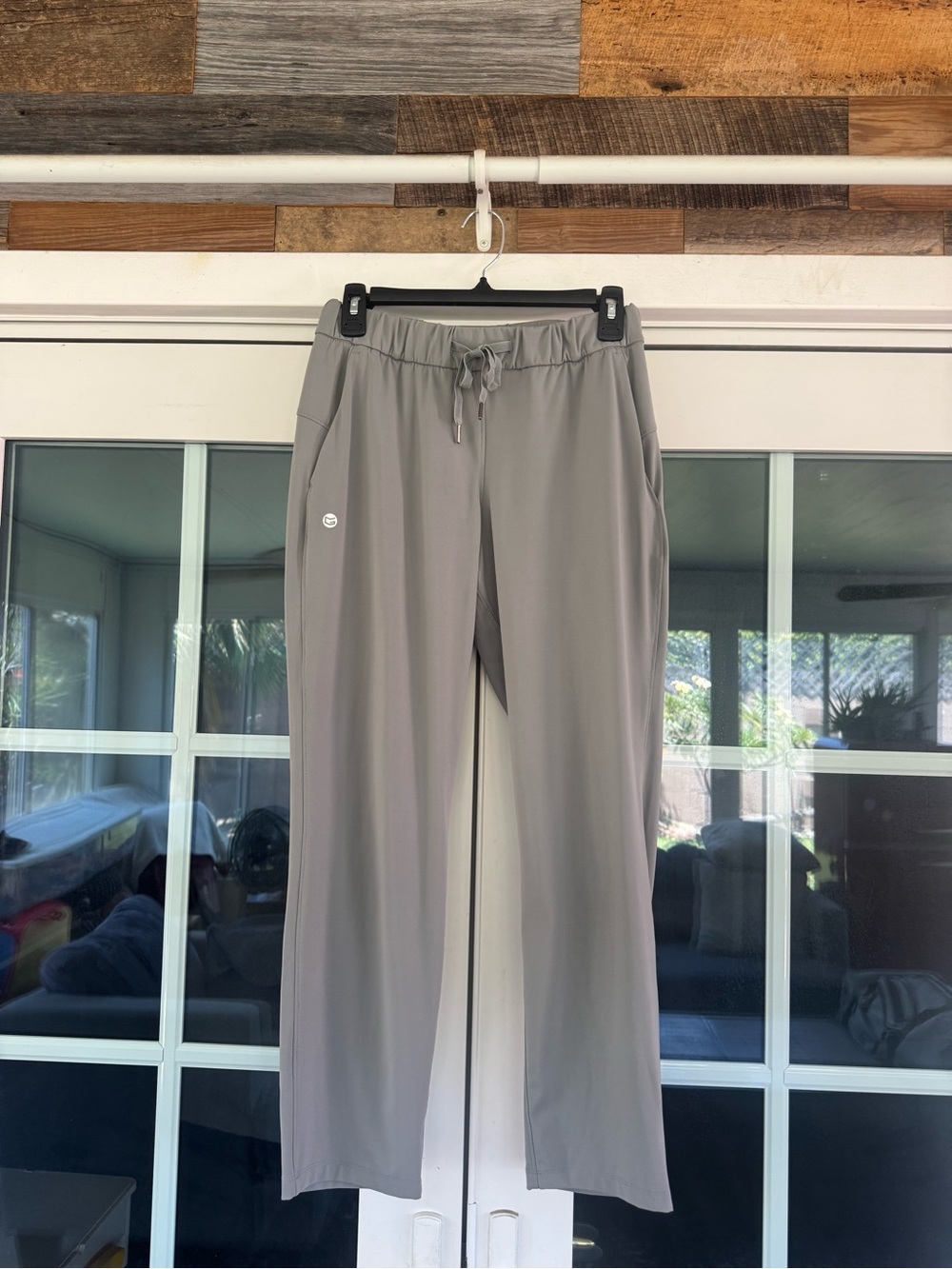 Grey Pull-On Active Pants